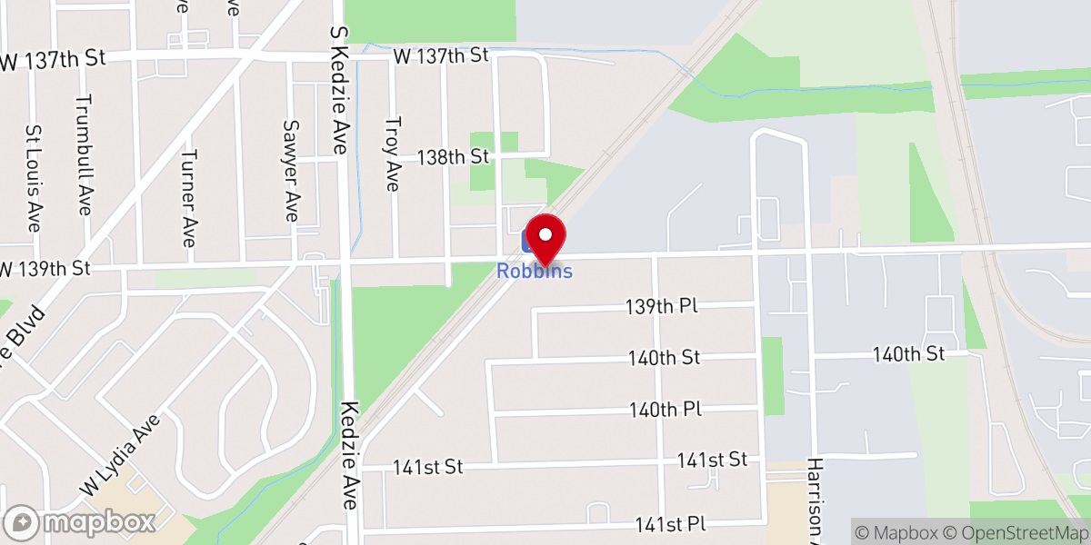 Map showing location of California Gardens Christian of Love Church