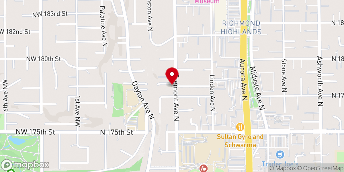 Map showing location of The Practicing Church