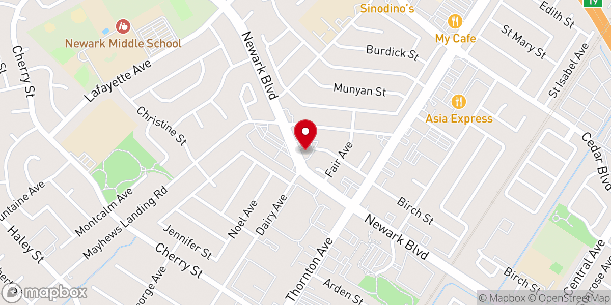 Map showing location of The Salvation Army Tri-Cities Corps Community Center