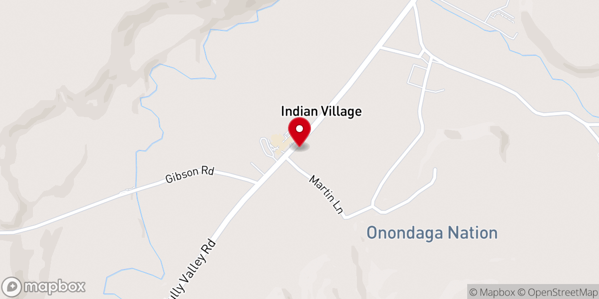 Map showing location of United Methodist Church