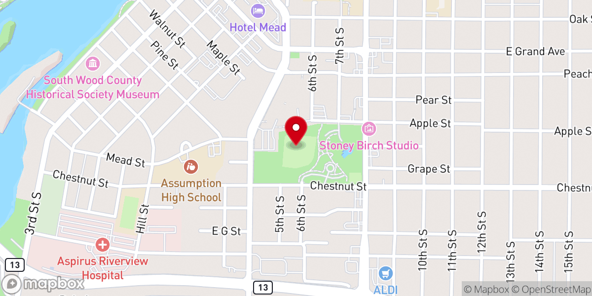 Map showing location of Historic Witter Field