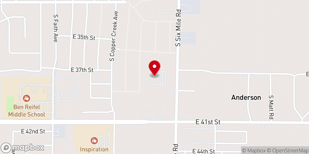 Map showing location of House of God Church