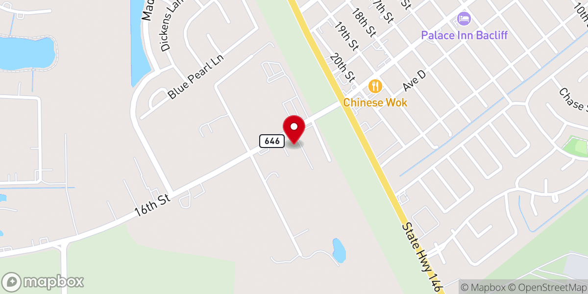 Map showing location of Faith For Life Church