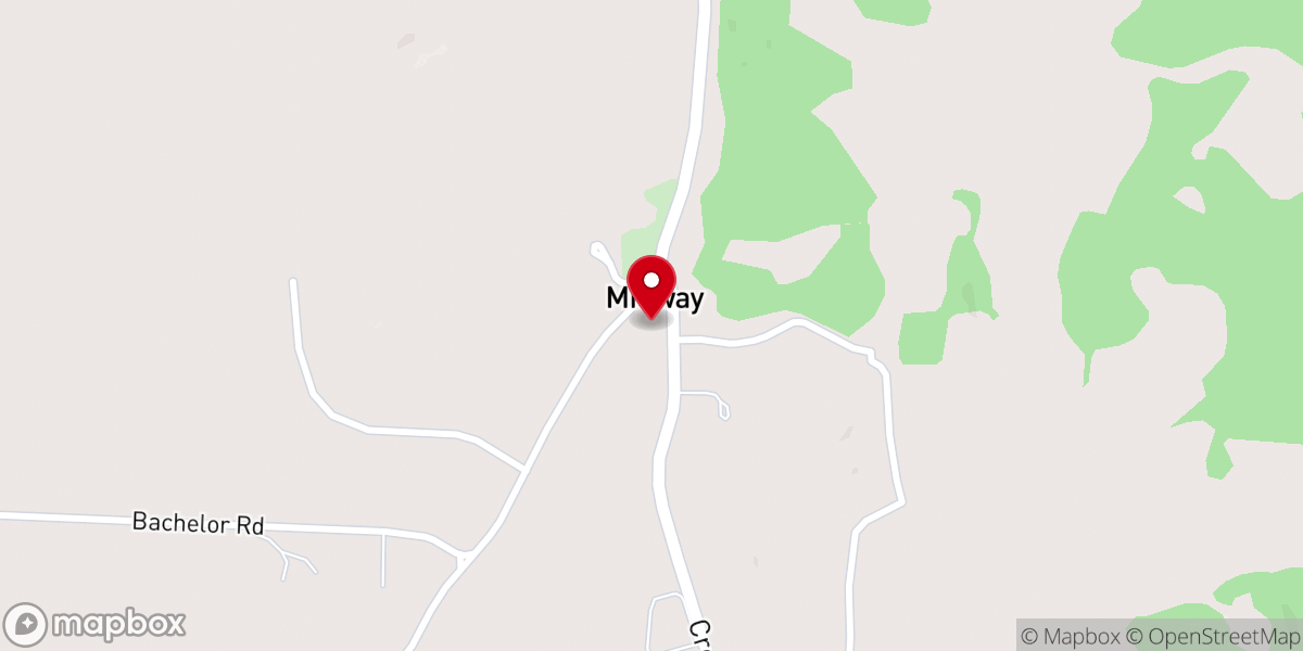 Map showing location of Ststephens Luthern Church