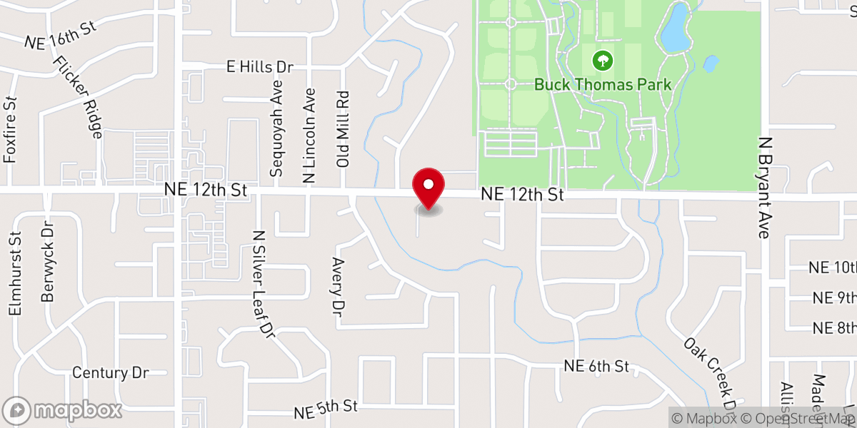 Map showing location of Hope Adventist Fellowship