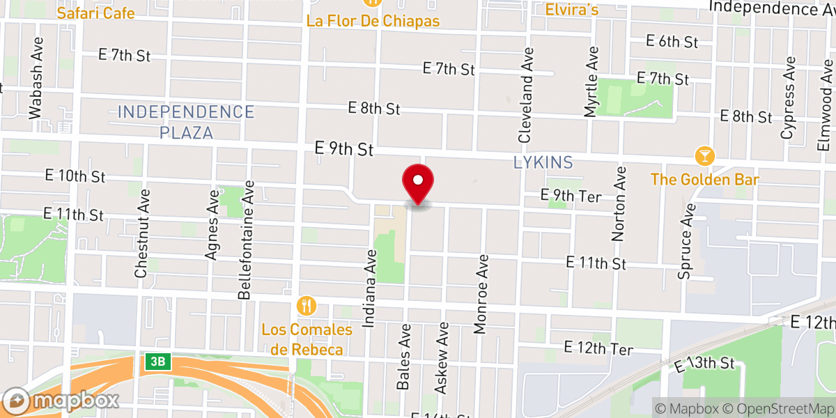 Map showing location of Phap Hoa Temple