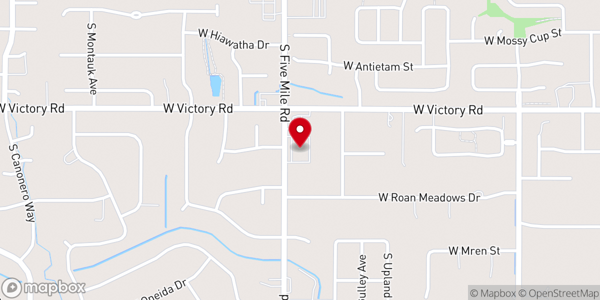 Map showing location of Shepherd of the Valley Lutheran Church