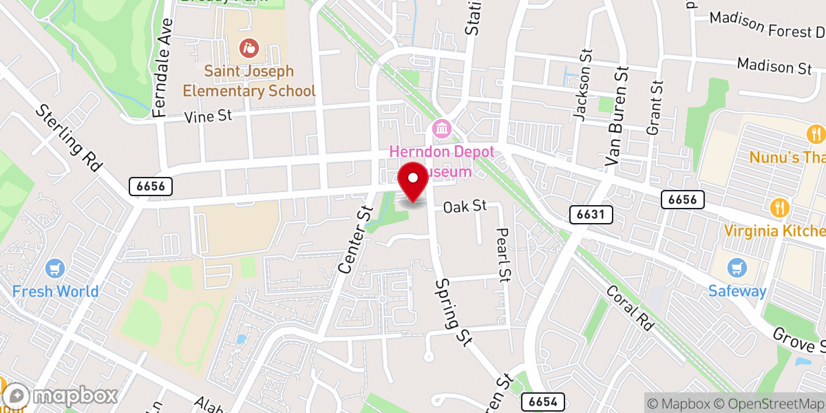 Map showing location of Iglesia Pentecostal El Calvario