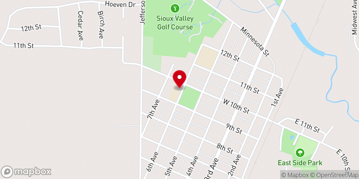 Map showing location of Spalding Catholic School