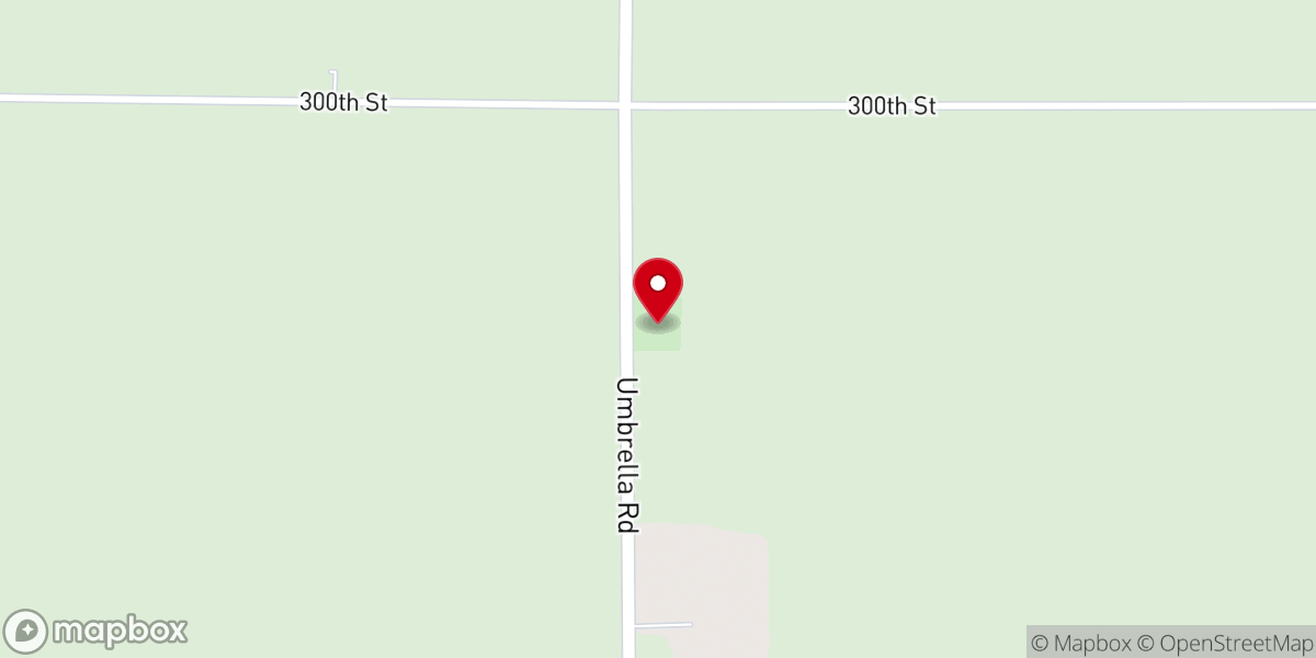Map showing location of Monroe Methodist Church