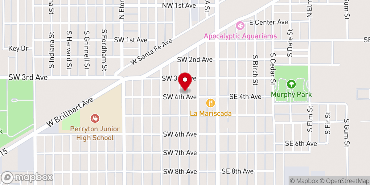 Map showing location of First Methodist Church