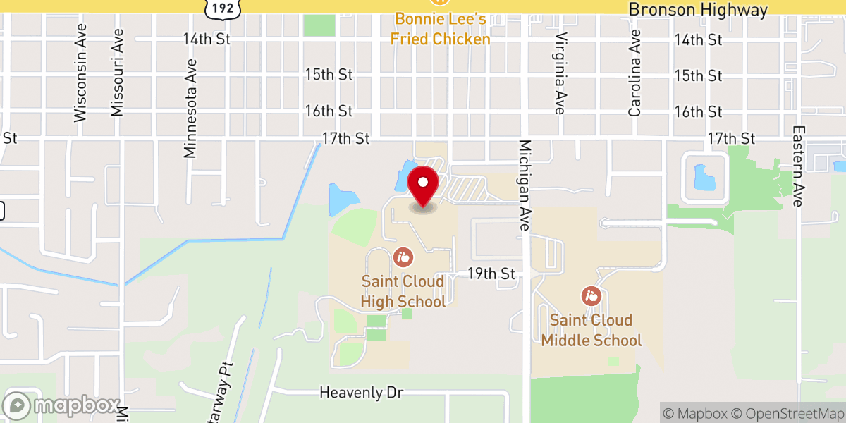 Map showing location of Soul City Church FL