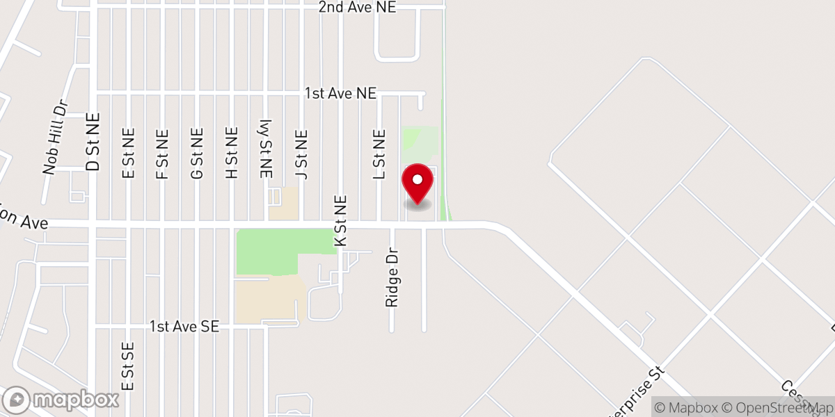 Map showing location of The Church of Jesus Christ of Latter-day Saints