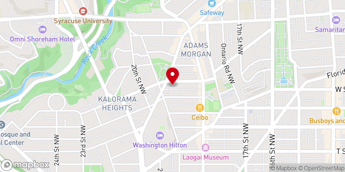 Map showing location of Goodwill Baptist Church