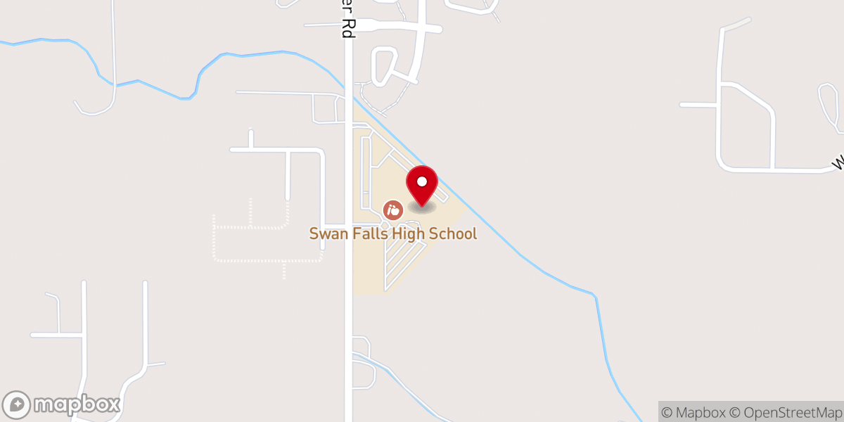 Map showing location of The Table Church