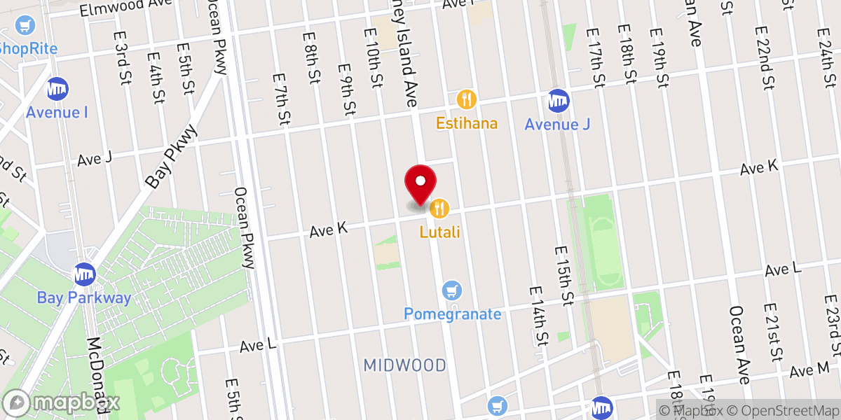 Map showing location of Merkaz - the Center Inc