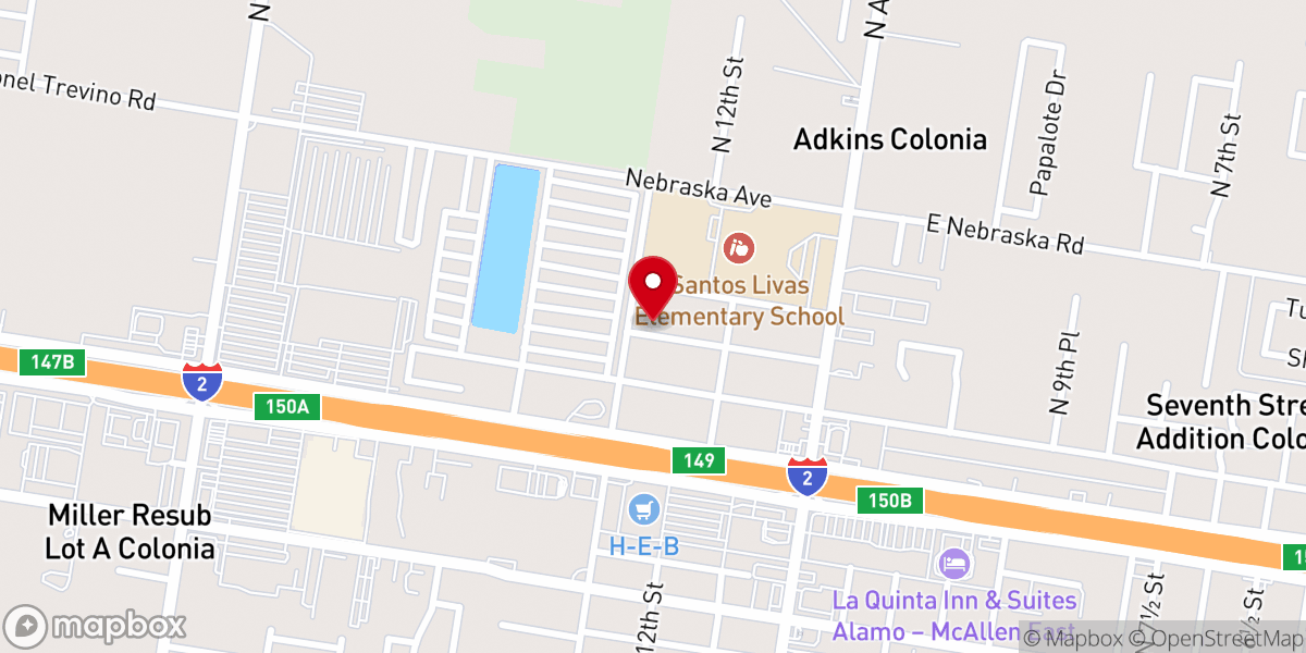 Map showing location of Sion Del Todo Poderoso