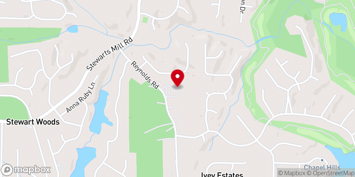 Map showing location of Arbor Heights Bible Church