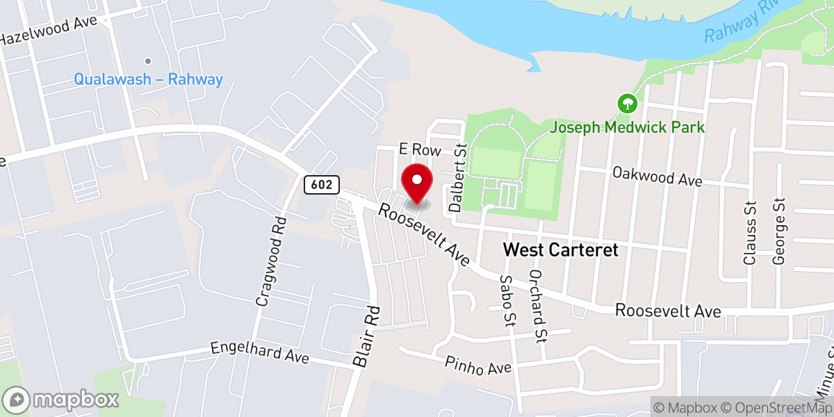 Map showing location of Enlightenment Church Of God (ECOG)