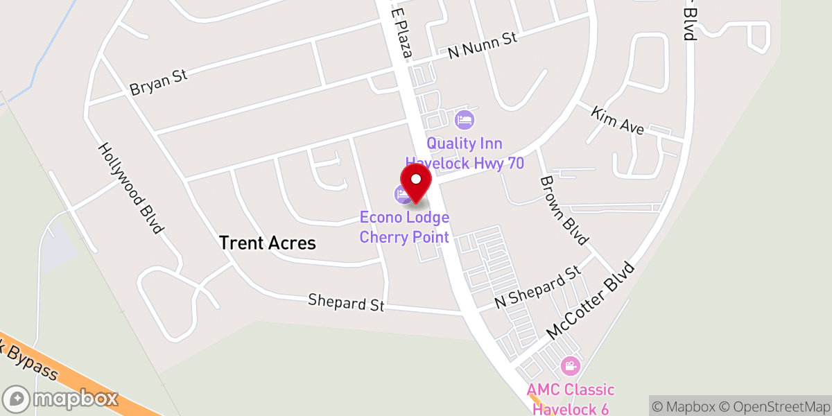 Map showing location of Praise International Church