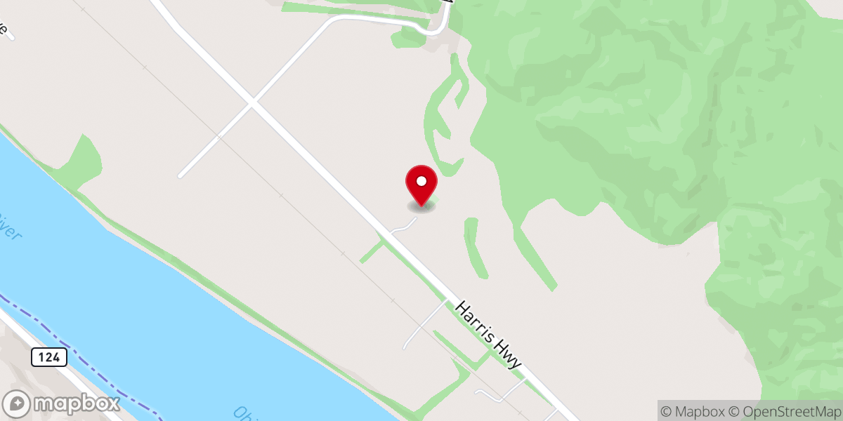 Map showing location of Coleman Chapel United Methodist Church
