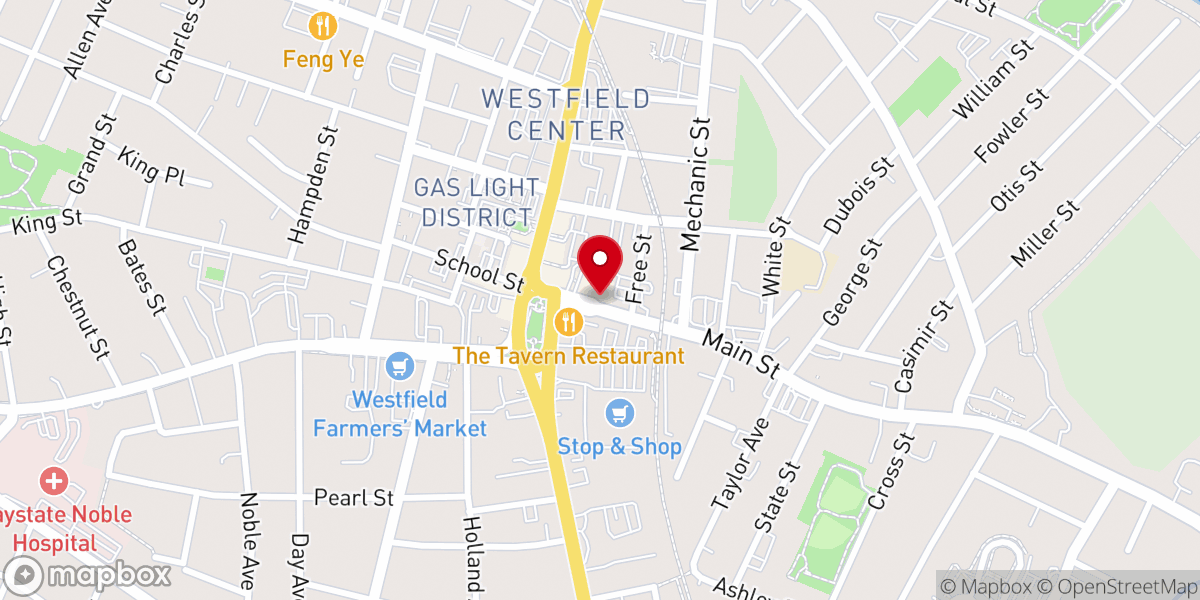Map showing location of Janik's Pierogi Cafe