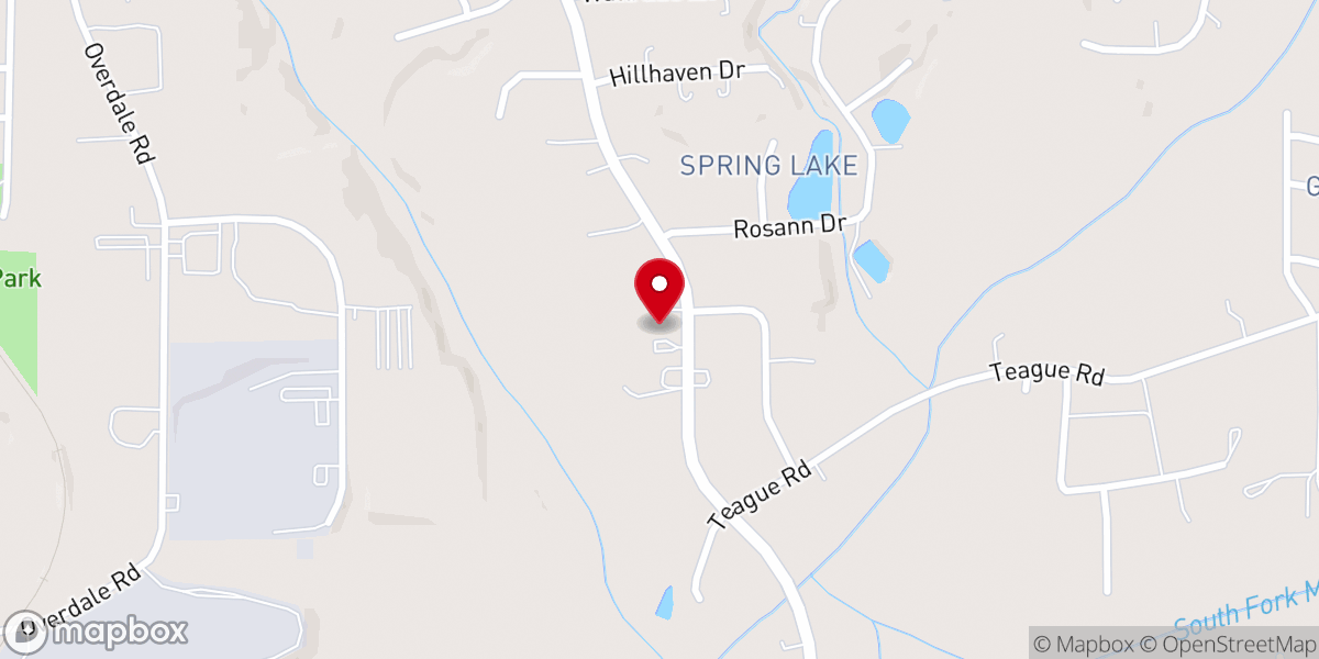 Map showing location of Whole Man Ministries