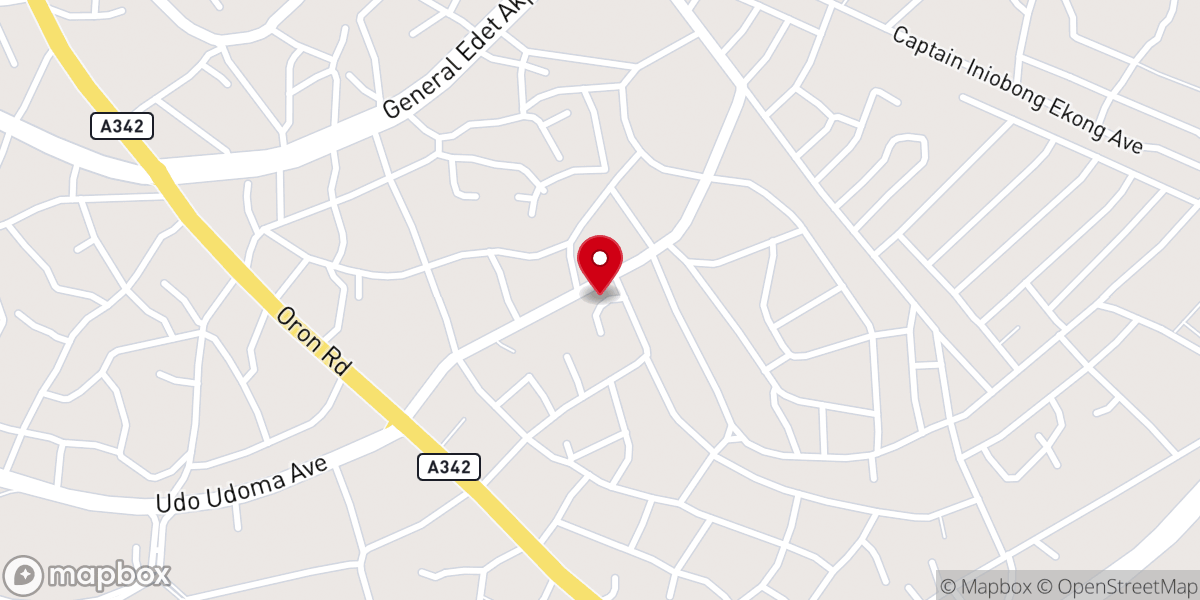 Map showing location of The Apostolic Church Nigeria, Osongama Assembly