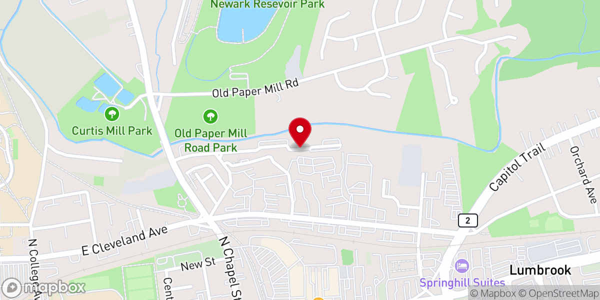 Map showing location of Chapel Street Players