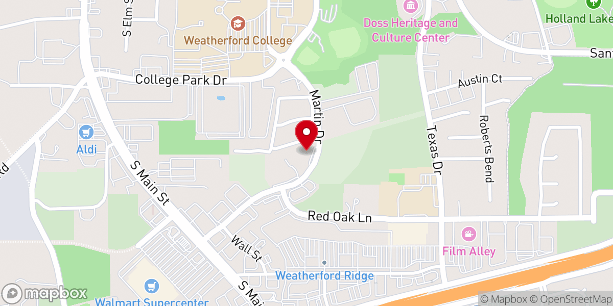 Map showing location of New River Fellowship Office