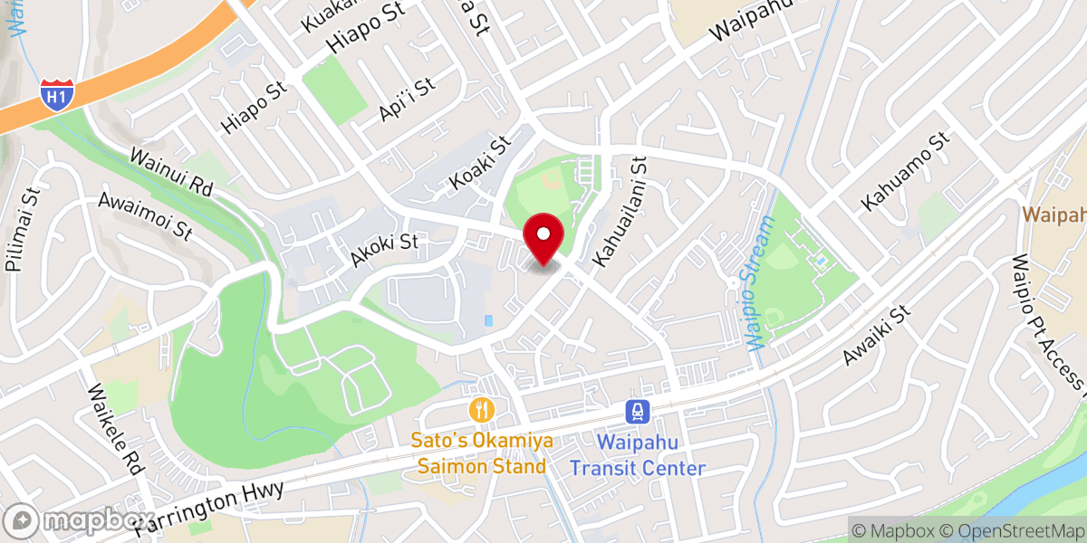 Map showing location of Filipino Community Center