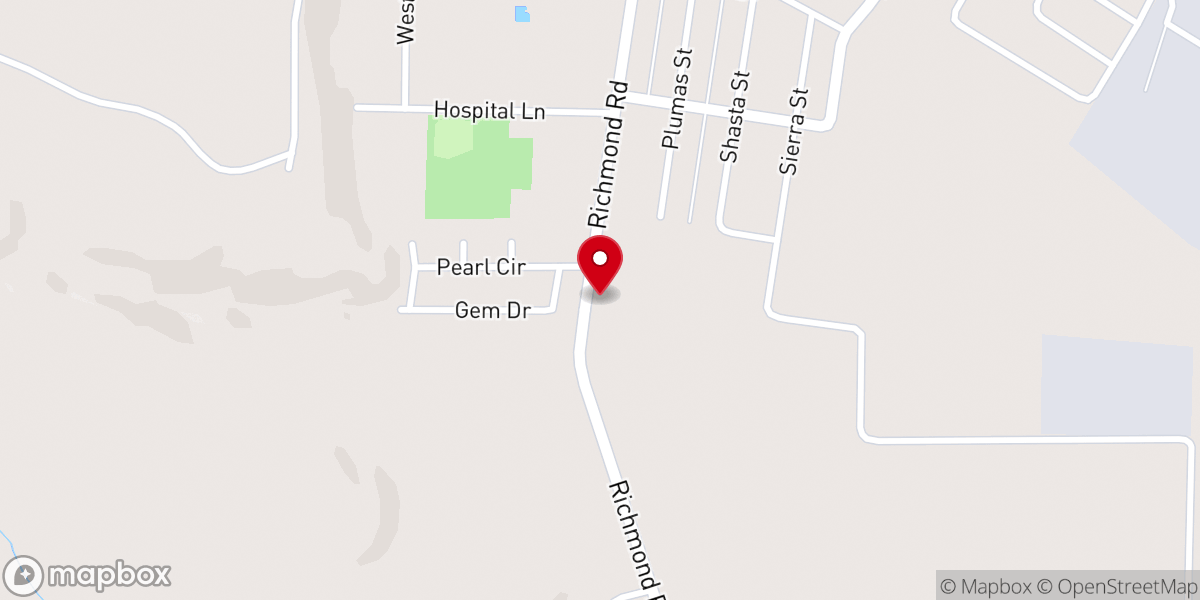 Map showing location of Morning Glory Inc
