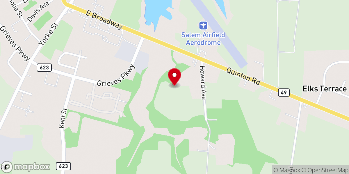 Map showing location of St John Pentecostal Outreach Church Inc