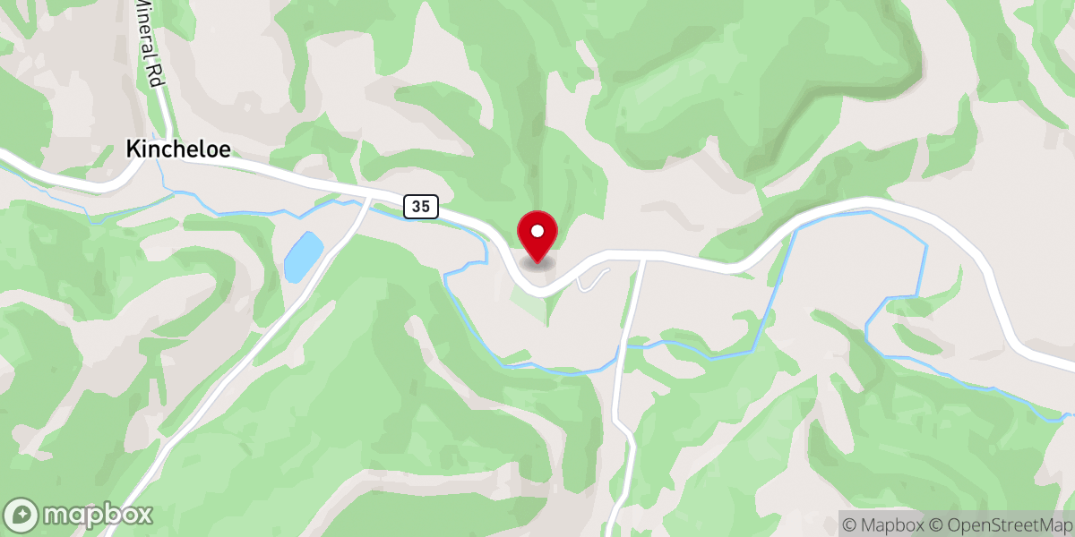 Map showing location of Pleasant Hill Church