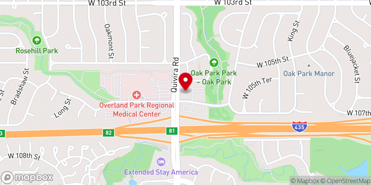 Map showing location of Crossroads Church RCA