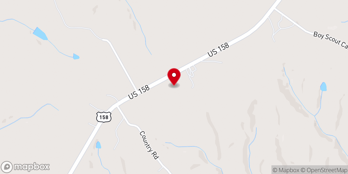 Map showing location of Cedar Grove Missionary Baptist Association Headquarters