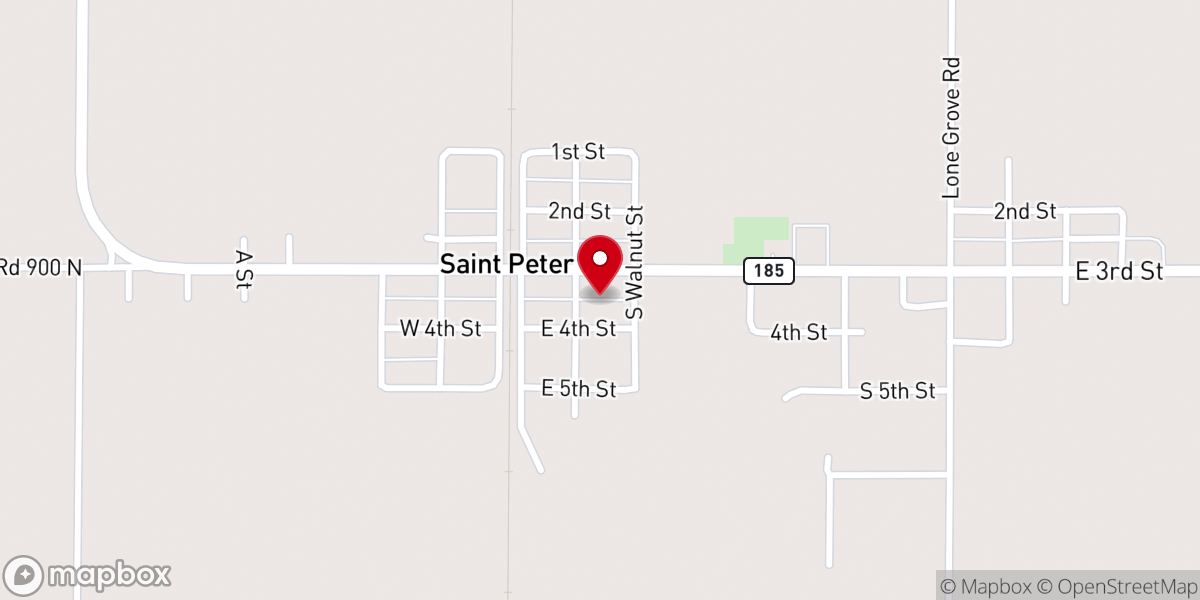 Map showing location of Greater Chicago St Paul