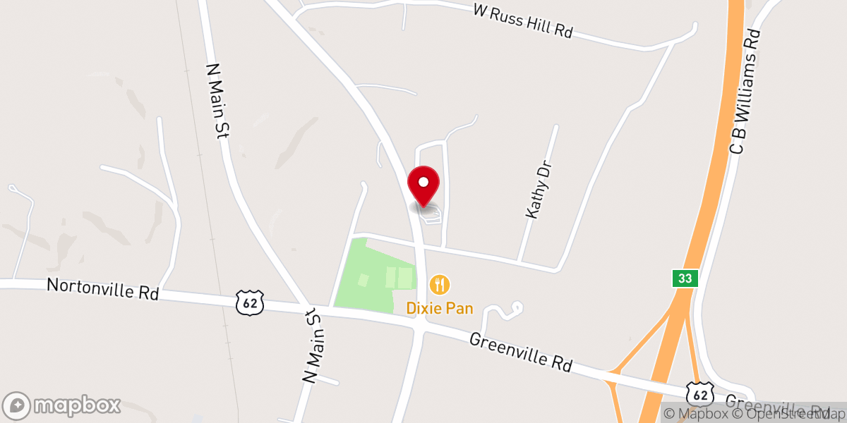 Map showing location of Lively Stone Church of God