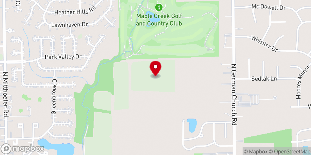 Map showing location of Christians United Church