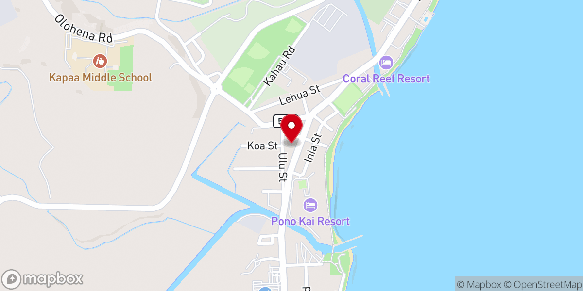 Map showing location of East Side Outreach Center