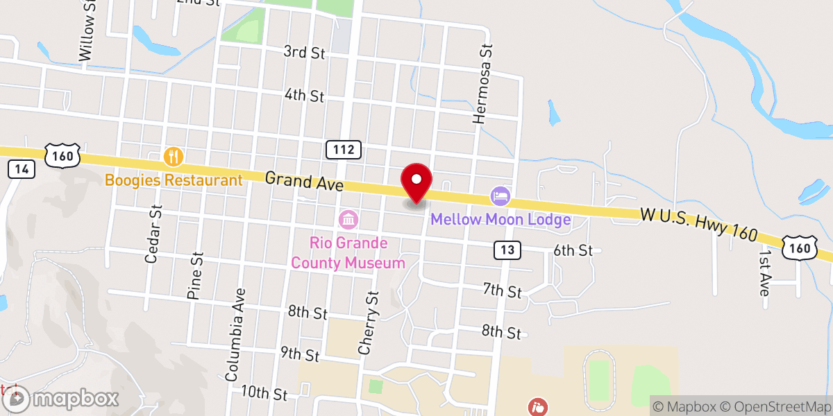Map showing location of Gateway Church