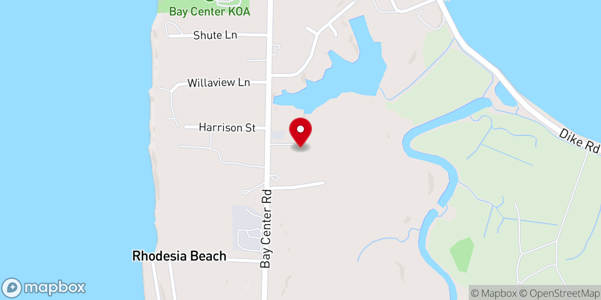 Map showing location of Faith Center Church