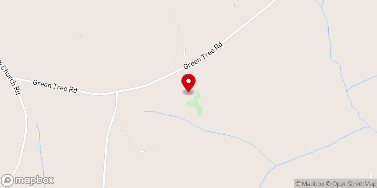 Map showing location of Trinity AME Church