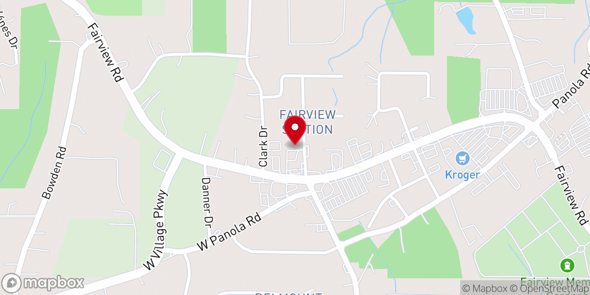 Map showing location of Faith Community Family Life Center