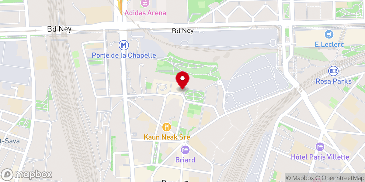 Map showing location of Paroisse orthodoxe bulgare Saint-Euthyme-de-Tarnovo