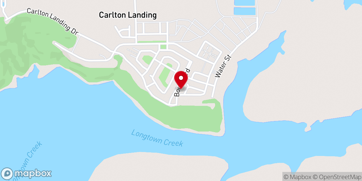 Map showing location of The Meeting House