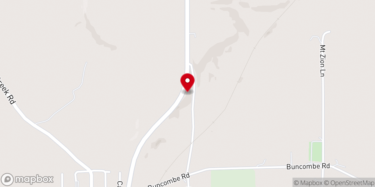 Map showing location of Little Church