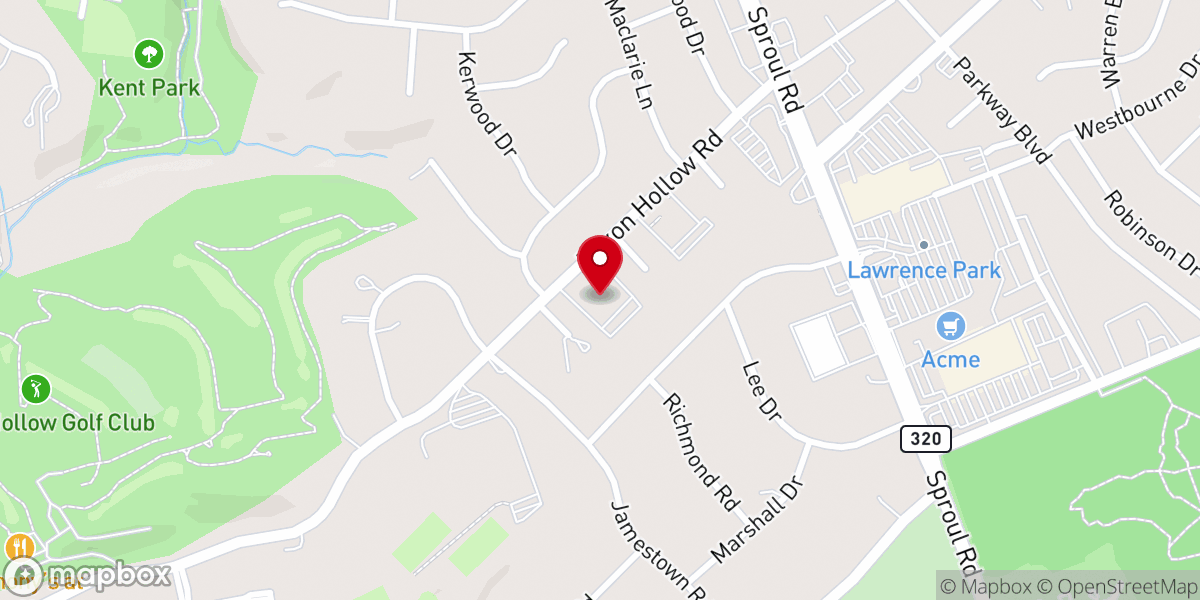 Map showing location of The Church of Jesus Christ of Latter-day Saints
