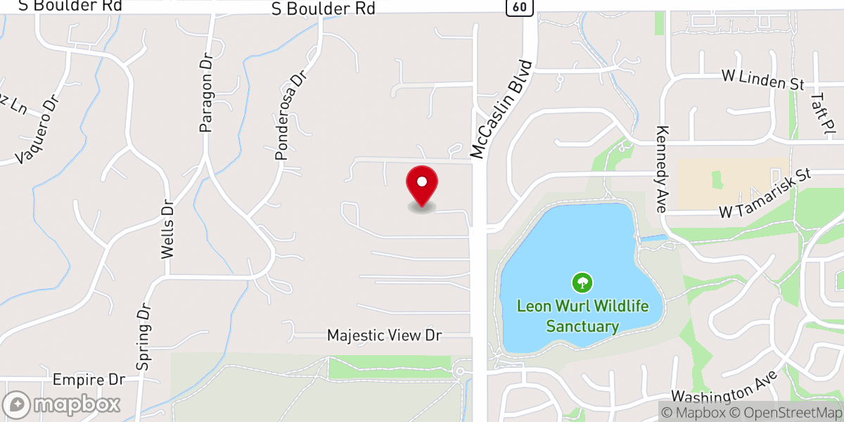 Map showing location of Calvary Chapel Boulder Valley