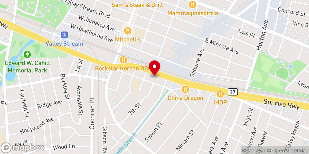Map showing location of Flame Ministries